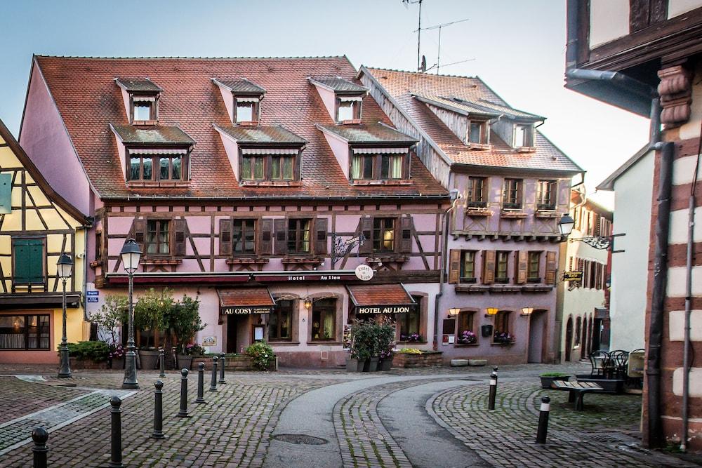 Hotel Au Lion Ribeauvillé Exteriér fotografie